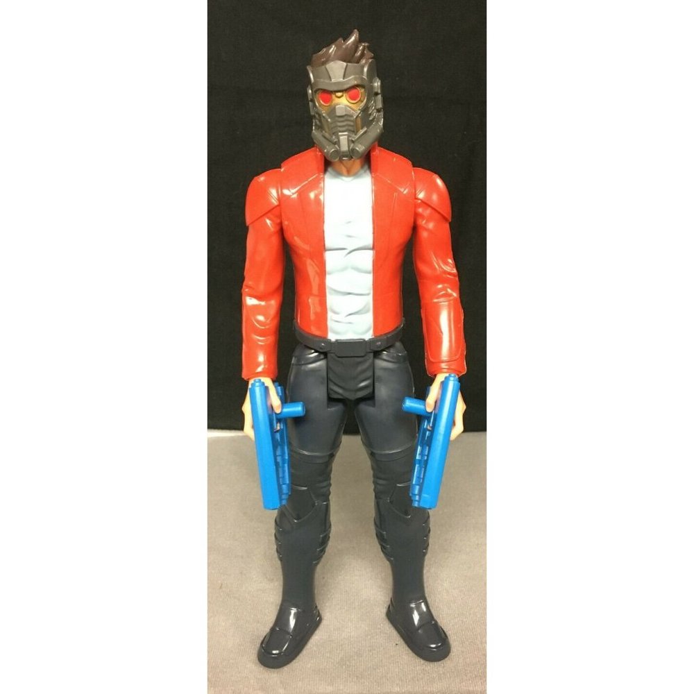 12" Star-Lord Action Figure Titan Hero Series 2 Guns © Marvel 2016 Hasbro SA